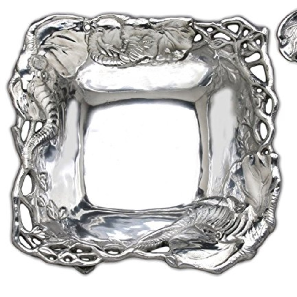 Arthur Court Elephant 3-Piece Salad Set